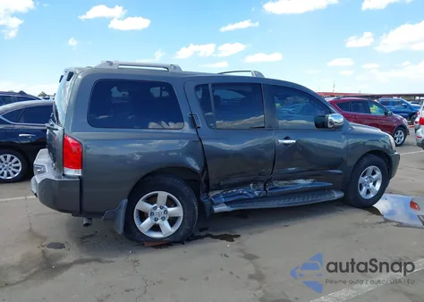 2004 Nissan Pathfinder Armada Se from USA, damaged, VIN 5N1AA08A34N746235